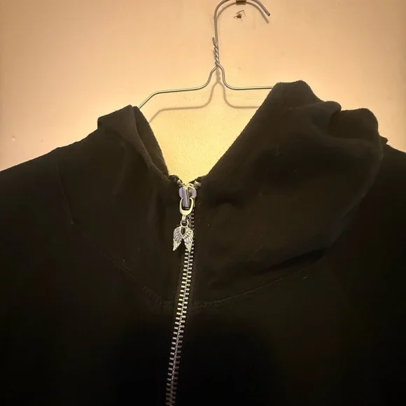 Victoria's Secret Black Hoodie - Picture 2 of 4